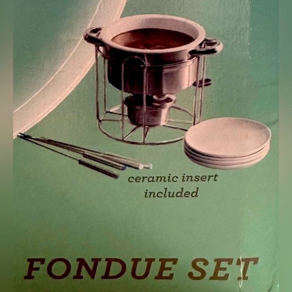 NIB Martha Stewart foundue set new in box